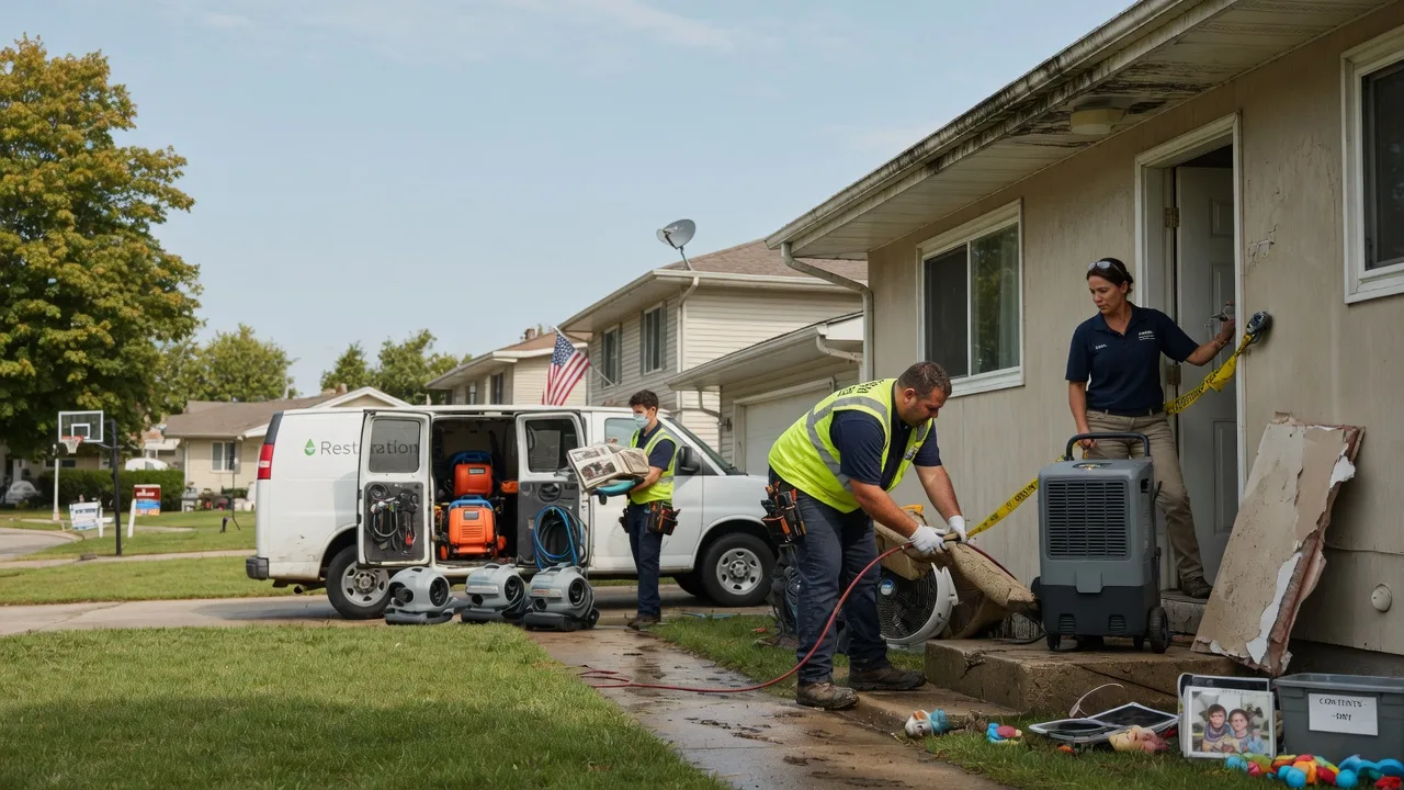 Water Damage Restoration in Pottsville, AR near me